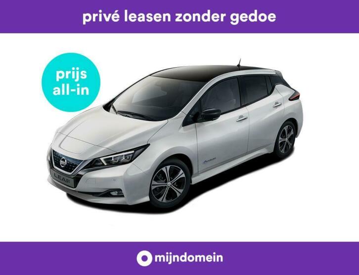 Private lease Nissan Leaf v.a. 624 p.m.  Luxe Uitvoering