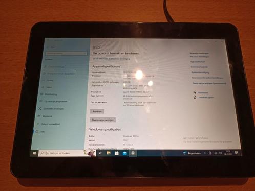Pro dvx tablet pc inclusief adapter win10 4gb 64gb opslag