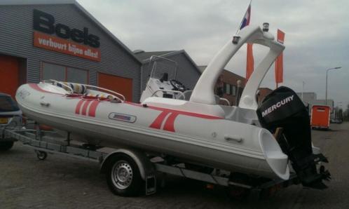 Pro Marine 5.8m RIB met Mercury 60 pk viertakt - 2012