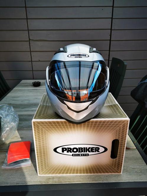 Probiker helm KX5 Silver