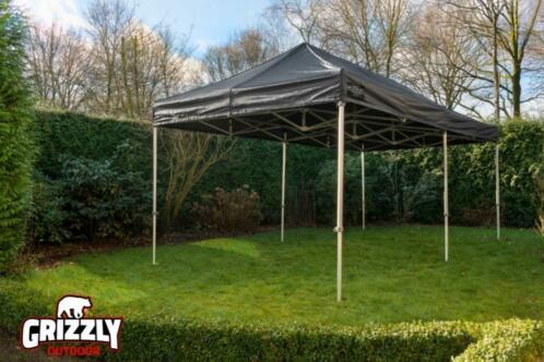 Professionele Easy Up tent 3x6 Pro 50 Aluminium PVC Zwart