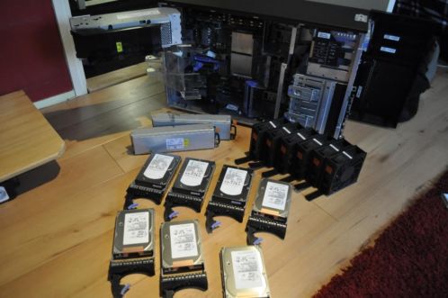 Professionele IBM x3500 servers  IBM x226  Compaq KVM