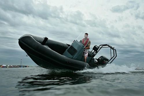 Professionele RIB incl. 90pk suzuki en trailer