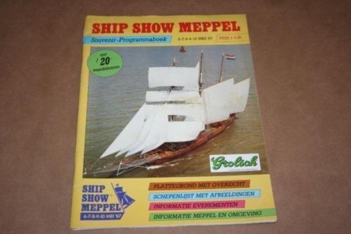 ProgrammaboekSouvenirboek Ship Show Meppel 1987 