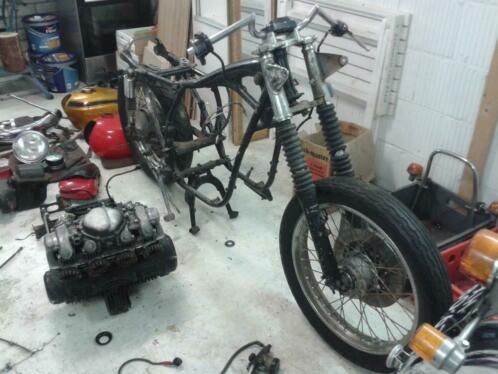 Project Honda cb 500 1975