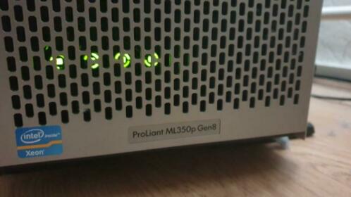 Proliant ML350P Gen8  12 Cores HT  4x900GB SAS  72GB MEM