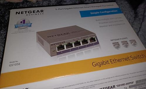 ProSAFE Unmanaged Plus Switch - GS105E - 5 Gigabit Ethernet