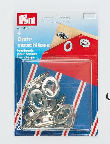 Prym Tourniquets Draaisluitingen 33 mm (4 stuks)