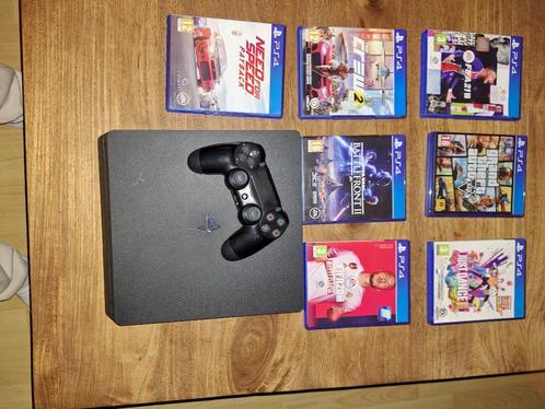 Ps4 slim  7 spellen