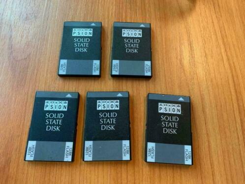 Psion 4x 128k en 1x256k Flash