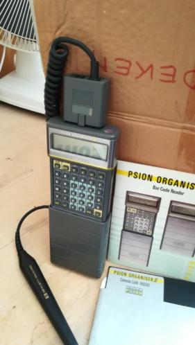 Psion organiser II barcode reader
