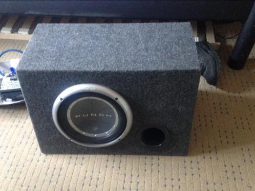 PUNCH Subwoofer  PUNCH versterker