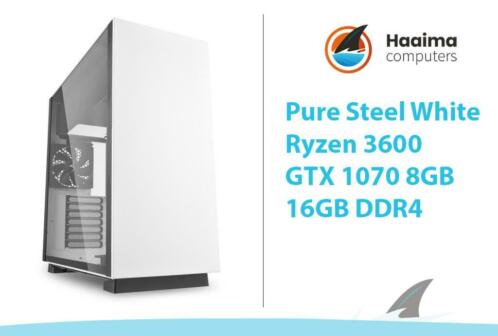 Pure Steel White gt GTX1070 8GB gt R3600 gt 16GB gt Garantie