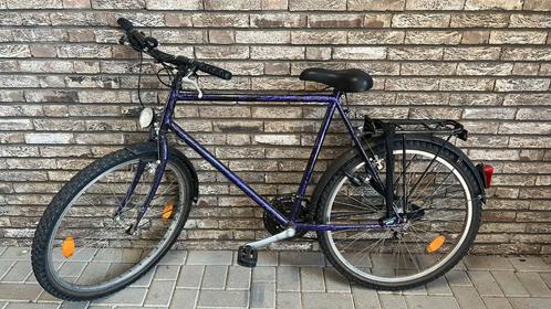 Purple bike