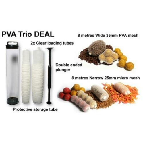 PVA Products Trio PVA Mesh 25 amp 35mm System. Top kwaliteit