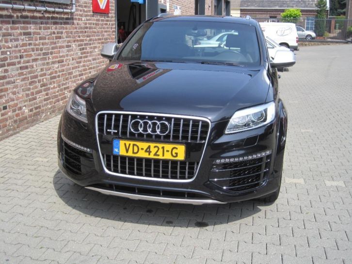 Q7 V12 TDI Quattro grijs kenteken