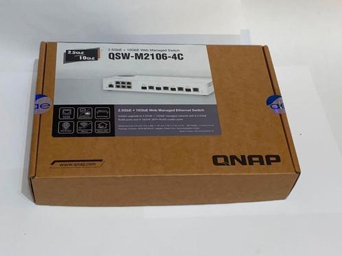 QNAP Switch QSW-M2106-4C10x 2,5-10GB Ports 4x SFPmax.10x RJ