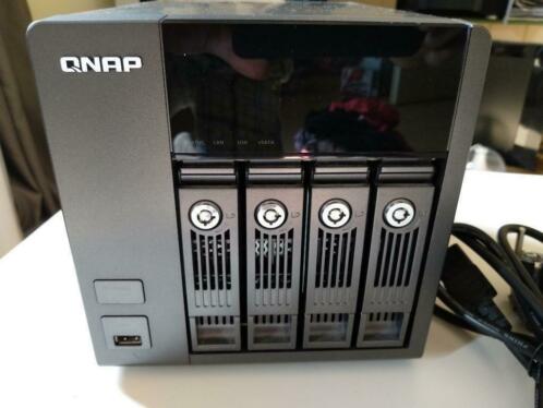 QNAP TS-410 Turbo NAS met plek voor 4 harde schijven