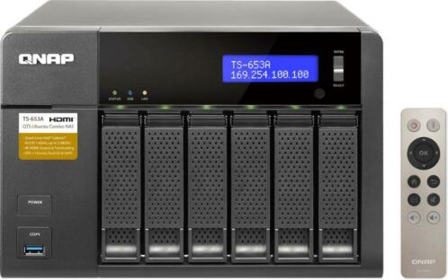 QNAP TS-653A incl. 6x3TB hdd