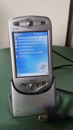 QTEK 2020 PDA met accesoires