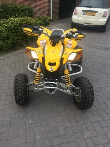 Quad Can-am DS 450 met kenteken (4000km op teller)