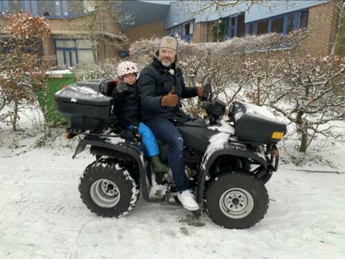 Quad in prima staat met auto kenteken LET OP excl. BTW