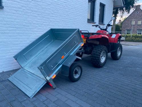 Quad Yamaha Grizzly quad verkocht, aanhanger nog beschikb