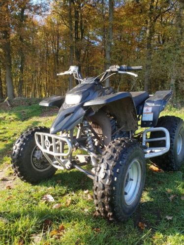 Quad yamaha, In nette staat