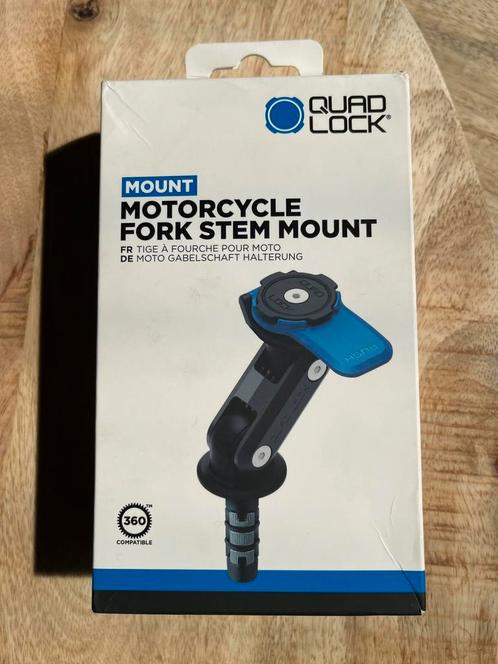 Quadlock Motorcycle Fork Stem Mount