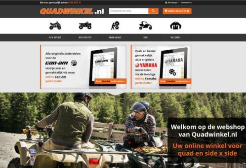 Quadwinkel.nl ook voor al uw quad onderdelen en accessoires