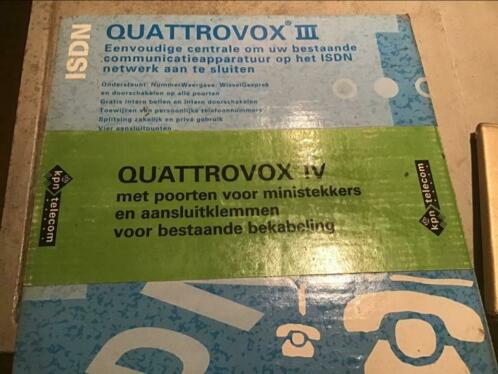 Quattrovox 3 nieuw in doos
