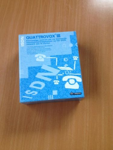 Quattrovox III huiscentrale telefooncentrale ISDN