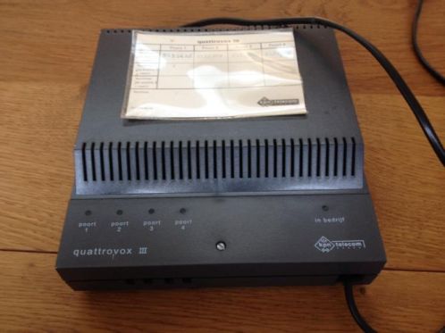 Quattrovox III ISDN centrale