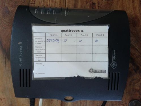 Quattrovox ISDN modem