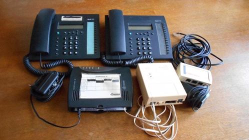 Quattrovox V, 2 x ISDN telefoontoestel, NT1 en Splitter