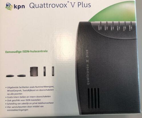 Quattrovox V Plus telefooncentrale