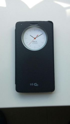  Quick Circle case voor een LG G3 in het zwart  