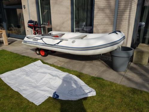 Quicksilver Rib  rubberboot 340cm met 4pk Mercury 4 takt