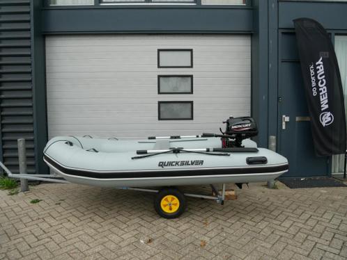 Quicksilver Sport 320 met Mercury F6 op Pega handtrailer