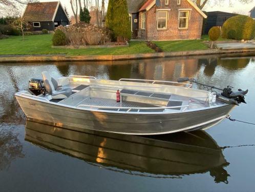 Qwest R400 aluminium sloep  tourboot direct beschikbaar