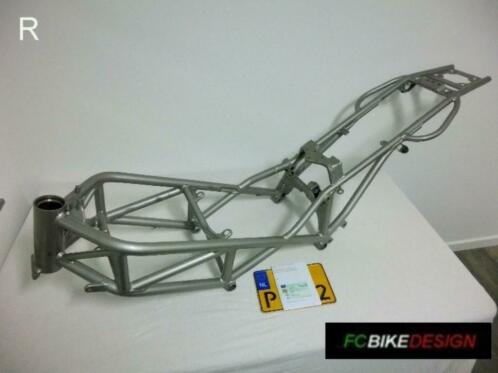 (R) Frame grijs Ducati Monster S4 2003  NL kenteken