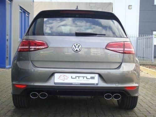 R-Line amp GTI Look RVS Sport uitlaat op Maat Golf 7