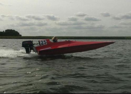 Raceboot T250 win race Tohatsu 15pk