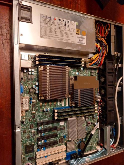Rackserver 2x Intel Xeon E5620, 48gb geheugen zgan
