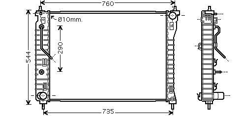 Radiator Antaracaptiva 2432 At