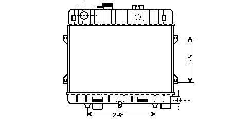 Radiator Ator Bmw 316318i E30 Aut BMW 3, 3 Convertible, 3 T