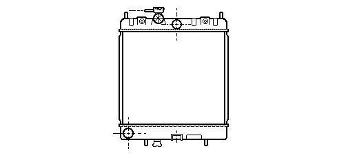 Radiator Benzine 1.0  1.3 Mt NISSAN MICRA (K11)  1992.0