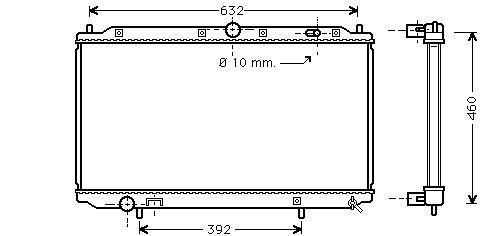 Radiator Benzine 1.6  1.8  2.0 00