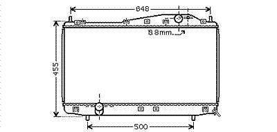 RADIATOR BENZINE  DIESEL 2.0  2.0TCDi DAEWOOCHEVROLET LAC