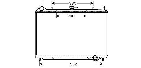 Radiator Benzine OPEL FRONTERA B (6B)  1998.10-